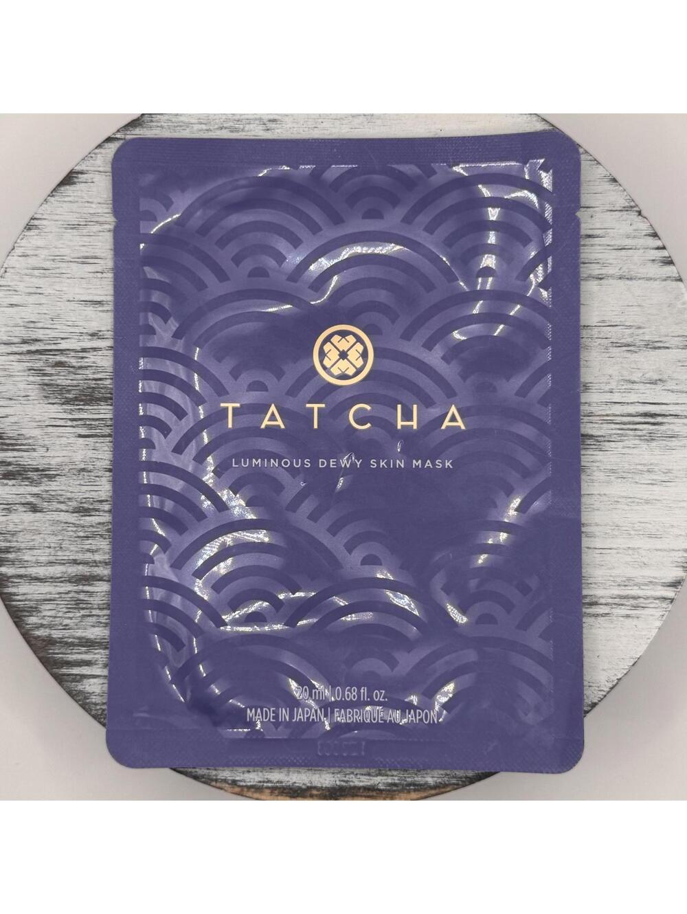 Tatcha Luminous Dewy Skin Mask 1 Single Sheet Mask Made in Japan Brand New